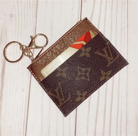 louis vuitton keychain dupe|faux louis vuitton keychain wallet.